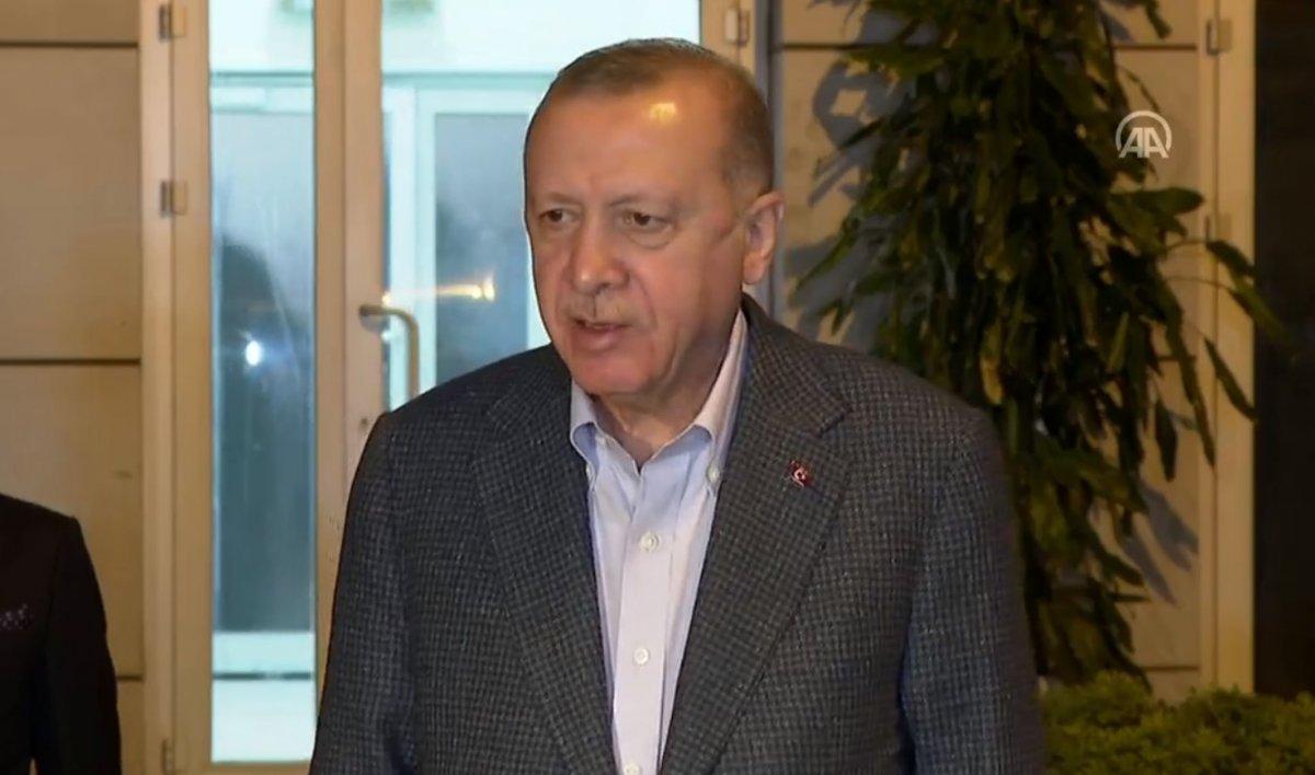 Cumhurbaşkanı Erdoğan'dan işçilerle yaptığı iftar sonrası açıklama