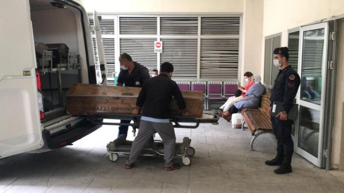 Kocaeli'de define ararken kayalıklardan düştü