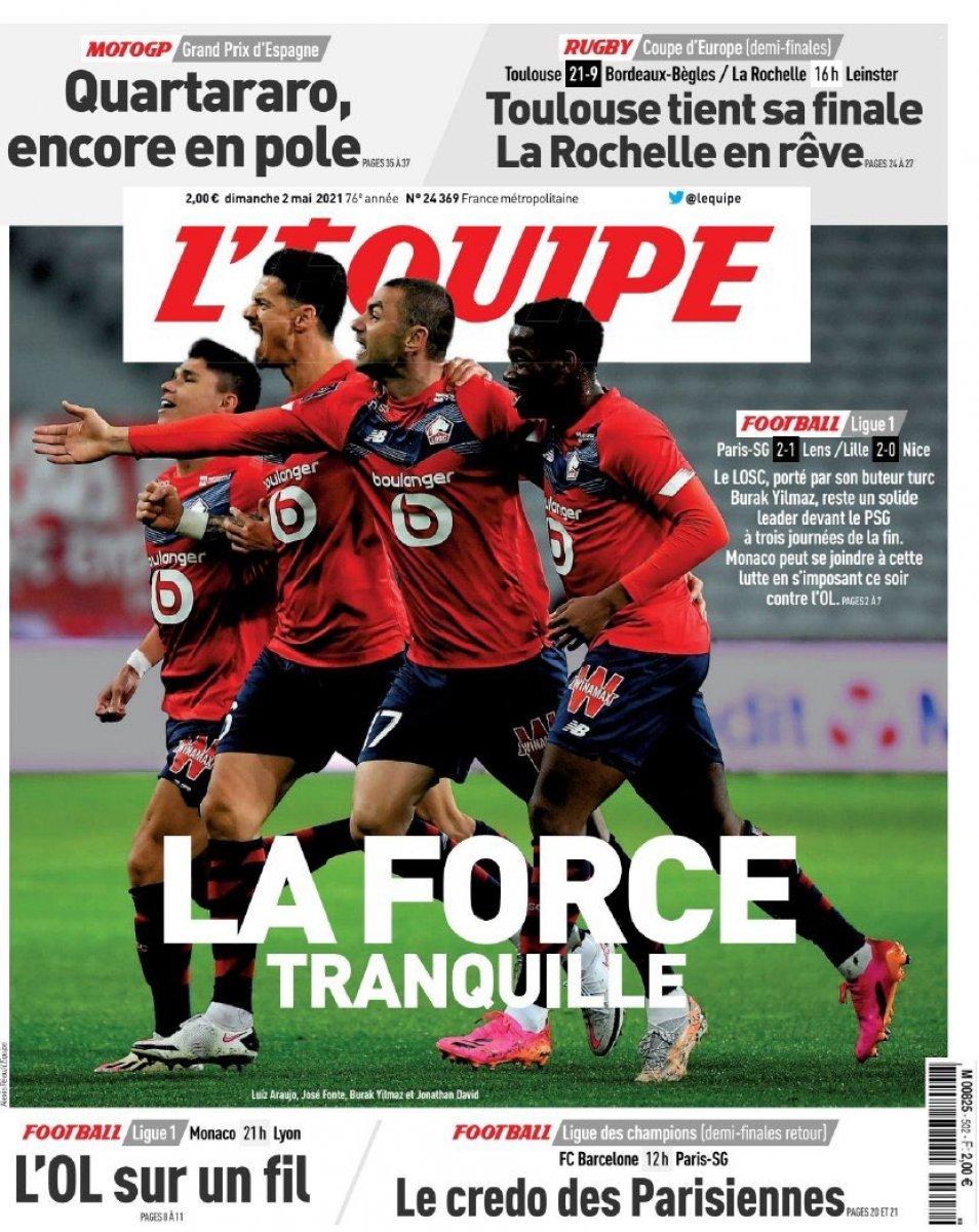 Burak Yılmaz ve Zeki Çelik yine Lille'i galibiyete taşıdı