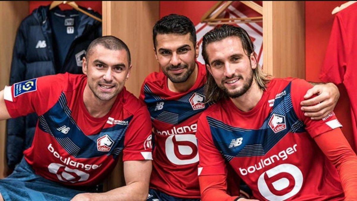 Burak, Yusuf ve Zeki, Lille'i şampiyonluğa taşıyor