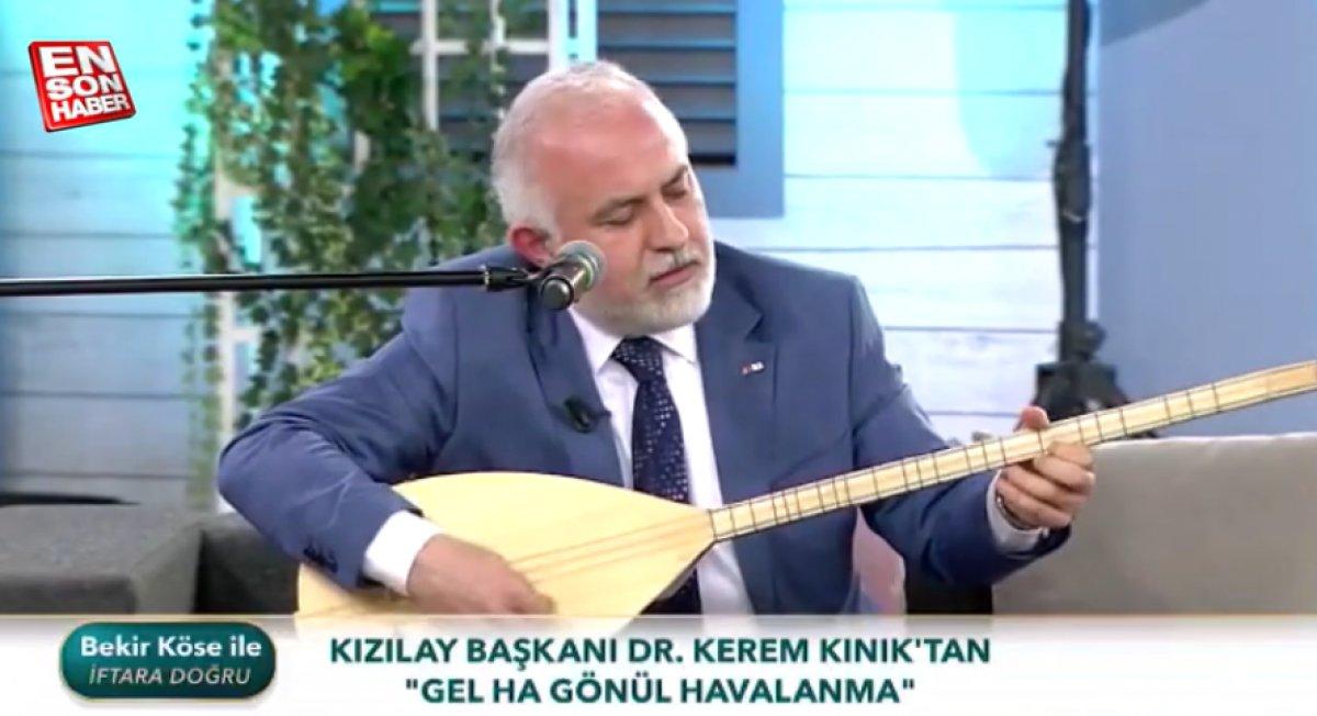 Kızılay Başkanı Dr. Kerem Kınık'tan Gel Ha Gönül Havalanma