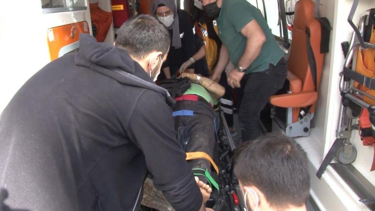 İstanbul'da İETT otobüsü kaza yaptı