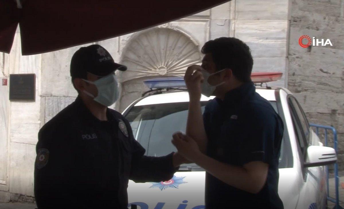 İranlı turist polis