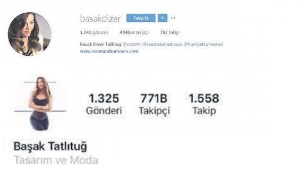 Başak Dizer soyadını sildi