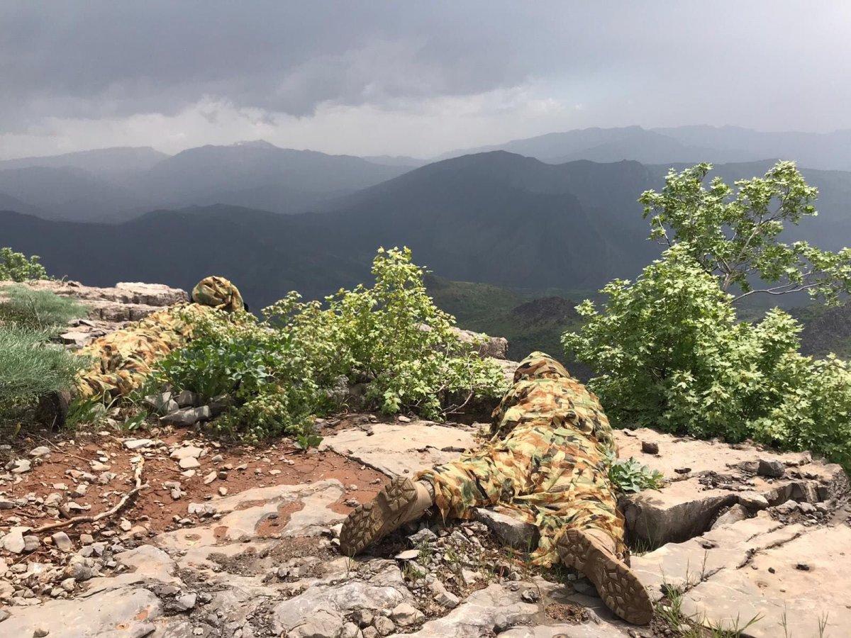 MSB, Irak'ın kuzeyindeki operasyonlardan fotoğraf paylaştı