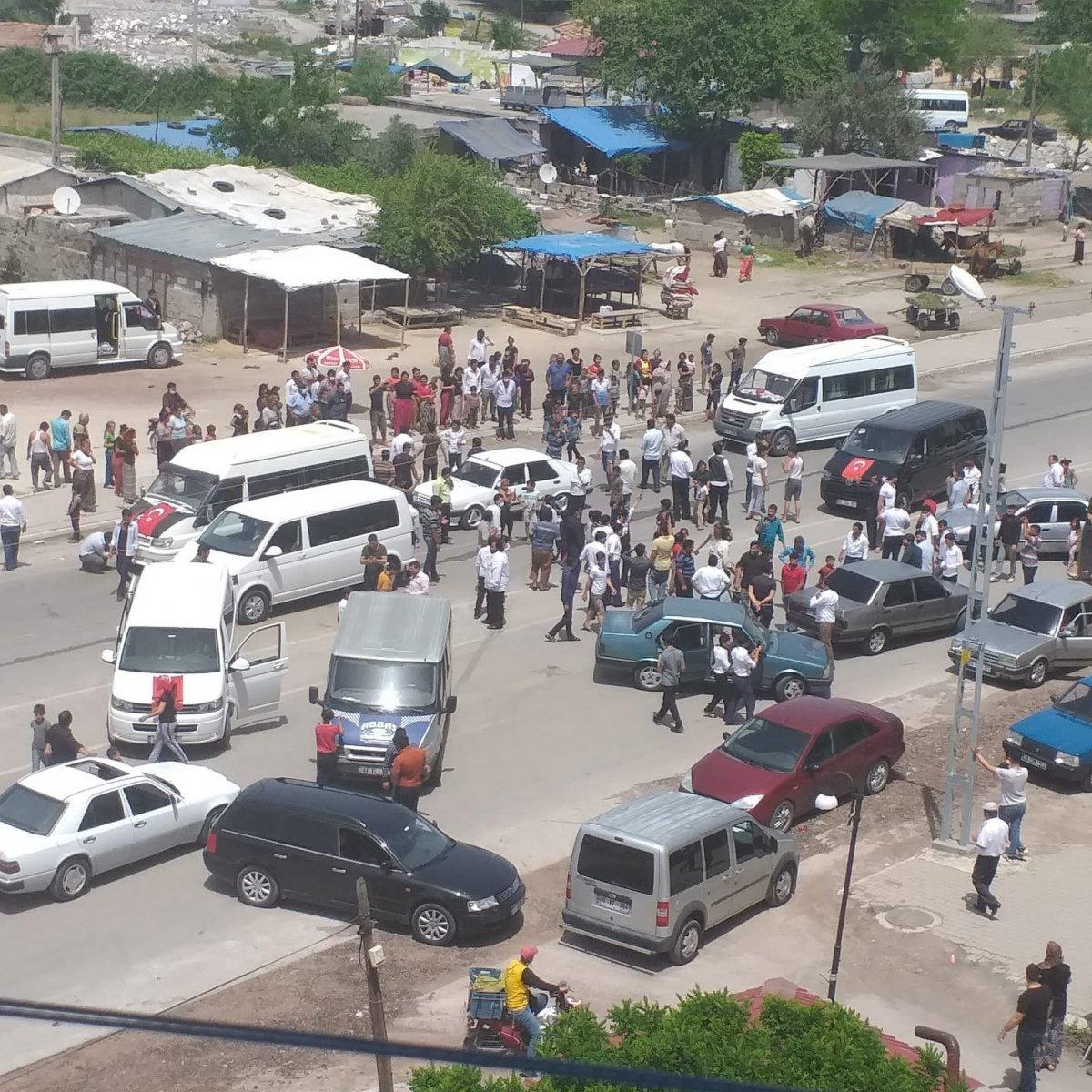 Osmaniye'de oluşan kalabalık şoke etti