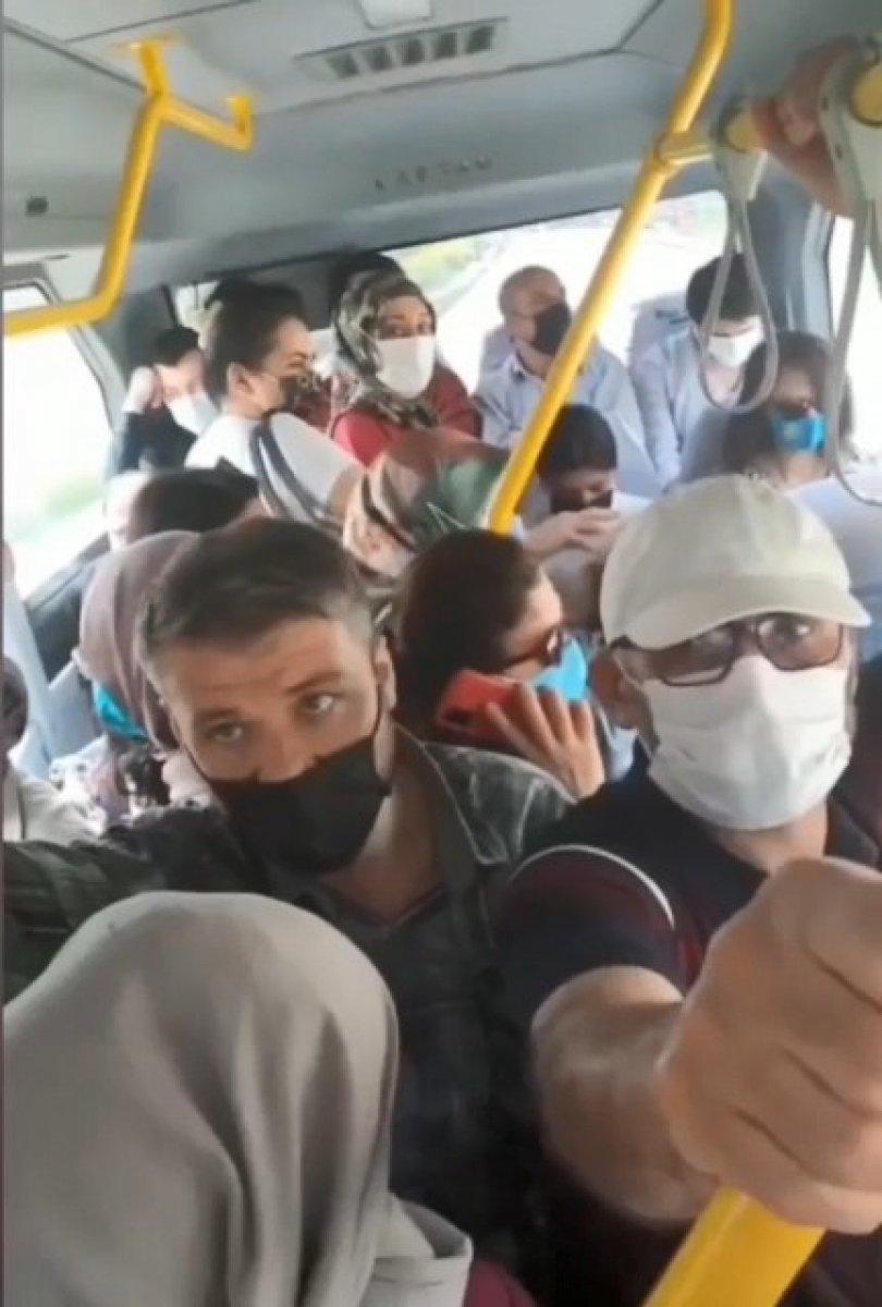 Bursa'da toplu taşıma araçları doldu