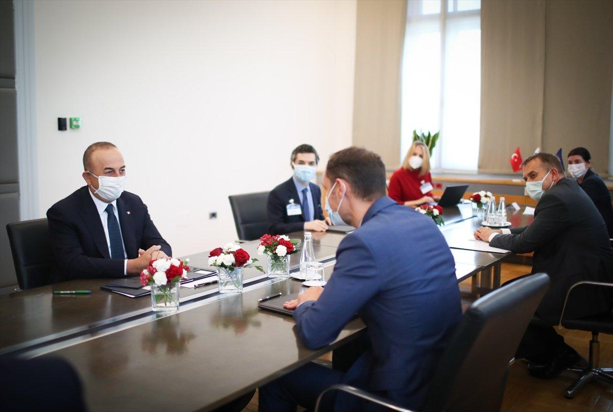 Mevlüt Çavuşoğlu, Slovenya'da