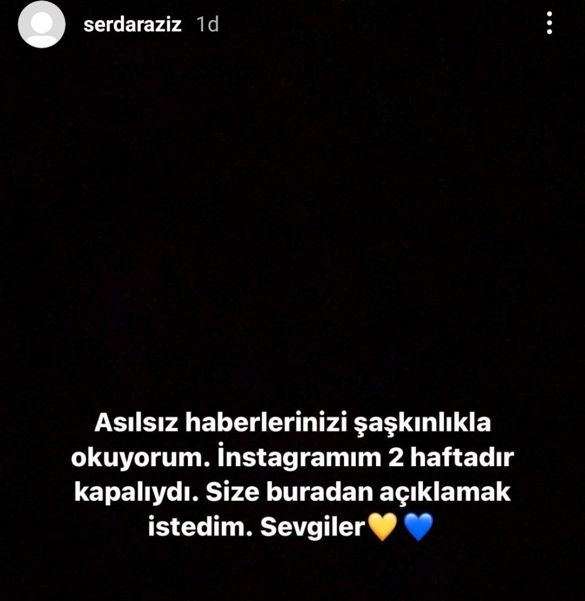 Serdar Aziz'den ayrılık sözleri: Haberlere şaşkınım