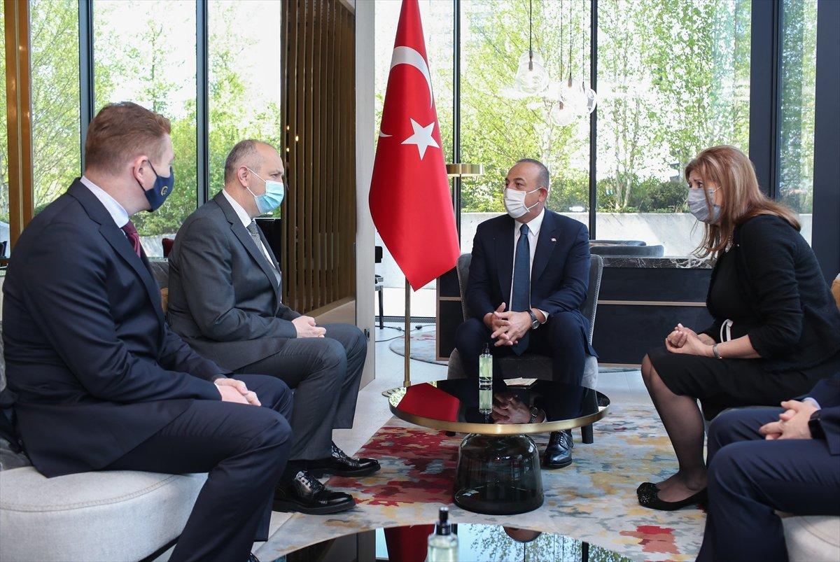 Mevlüt Çavuşoğlu, Slovenya'da