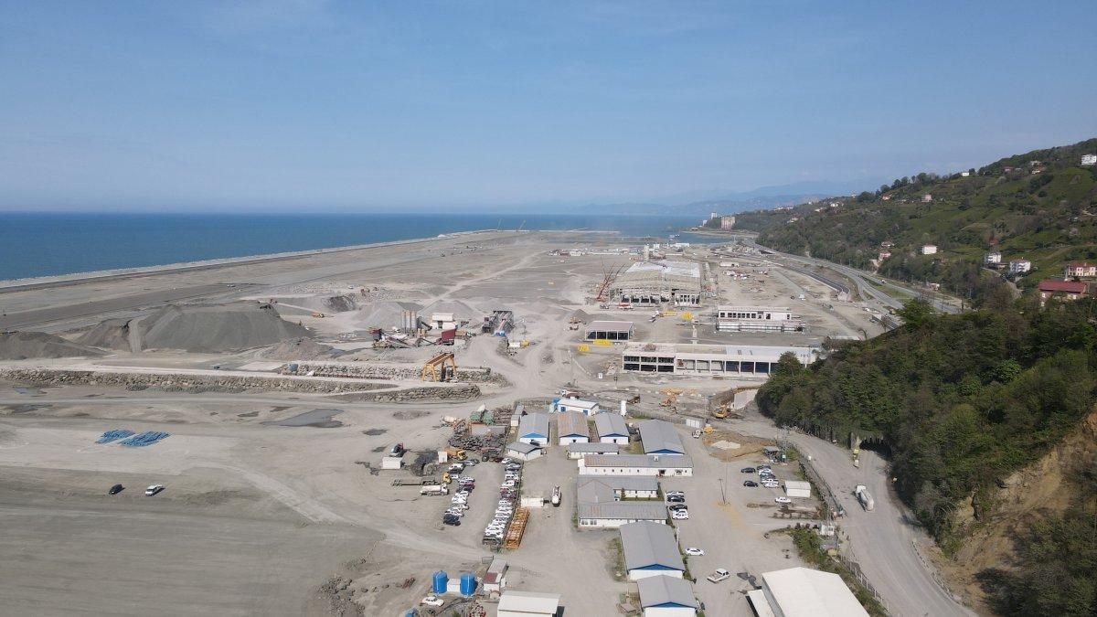 Rize Havalimanı yıl sonunda açılacak