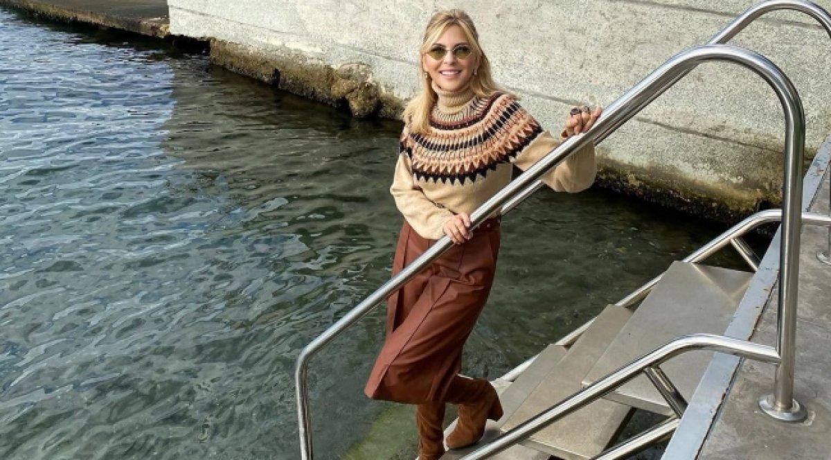 Hacı Sabancı ile Nazlı Kayı tatilde