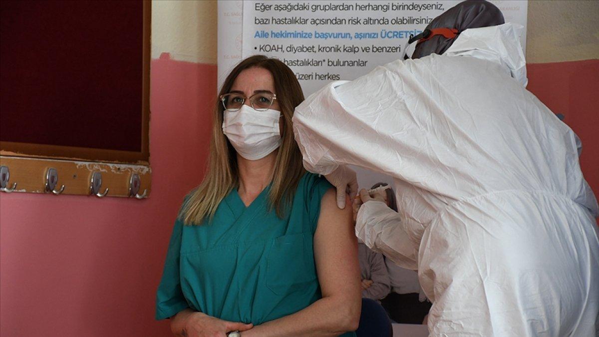 Türkiye'de koronavirüs aşılamasında ikinci aşamanın sonuna yaklaşıldı