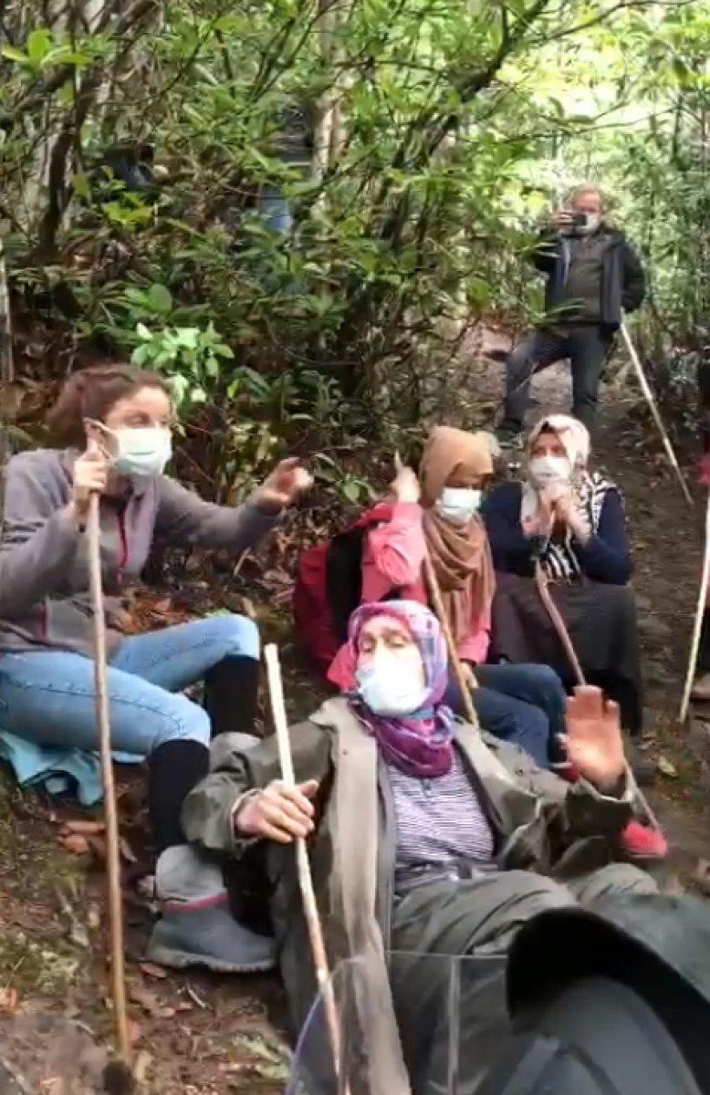 İkizdere'de taş ocağını protesto eden kız: Asker şehit olsa üzülmem artık