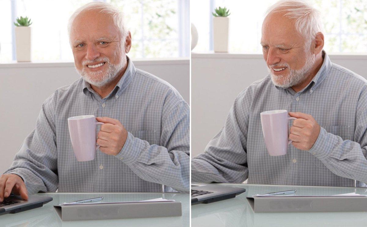 'Acısını saklayan Harold' koronavirüse yakalandı