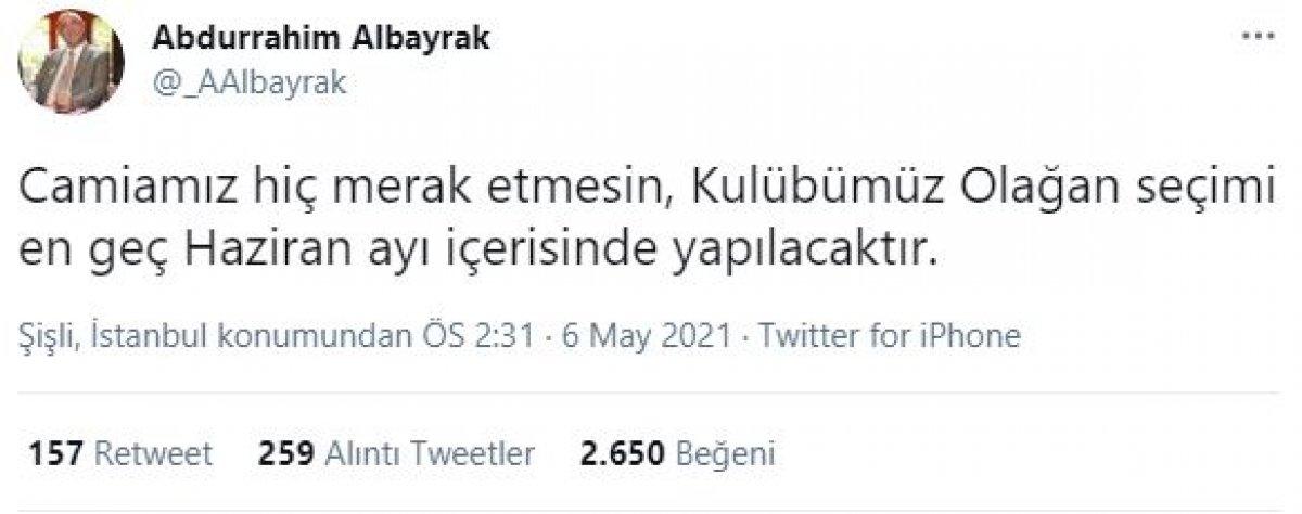 Abdurrahim Albayrak: Seçim haziranda yapılacak
