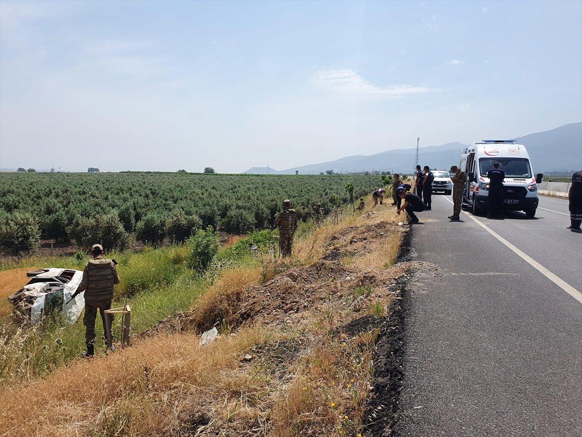 Hatay askeri minibüs kaza