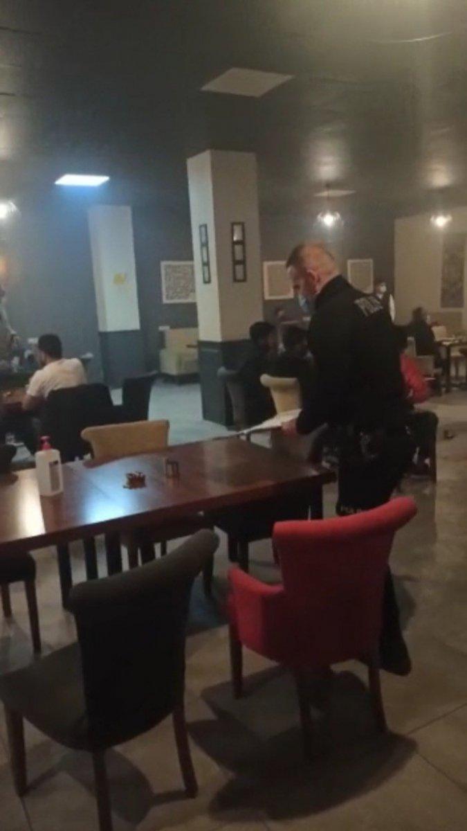 Ağrı’da gizlice müşteri kabul eden kafelere baskın