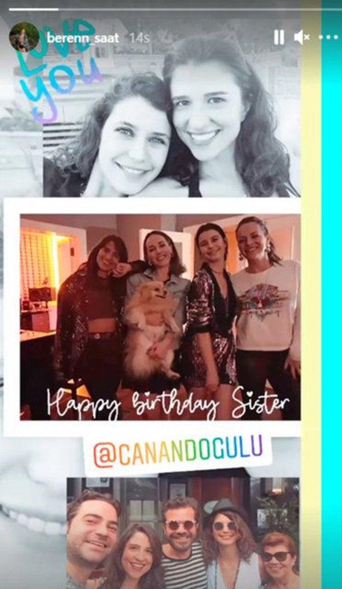 Beren Saat, aileye yeniden girdi