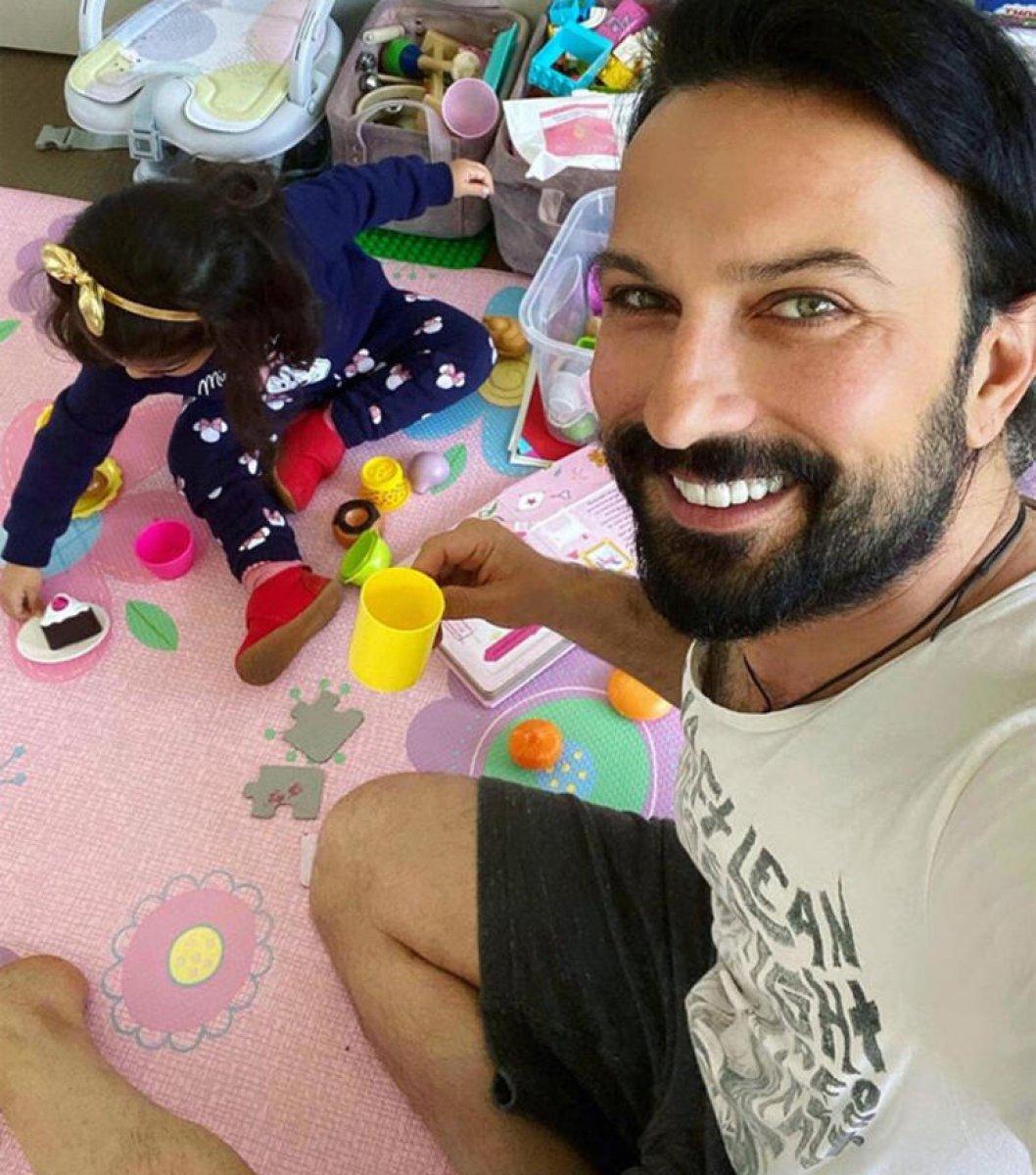 Tarkan, kızının davetine gitti