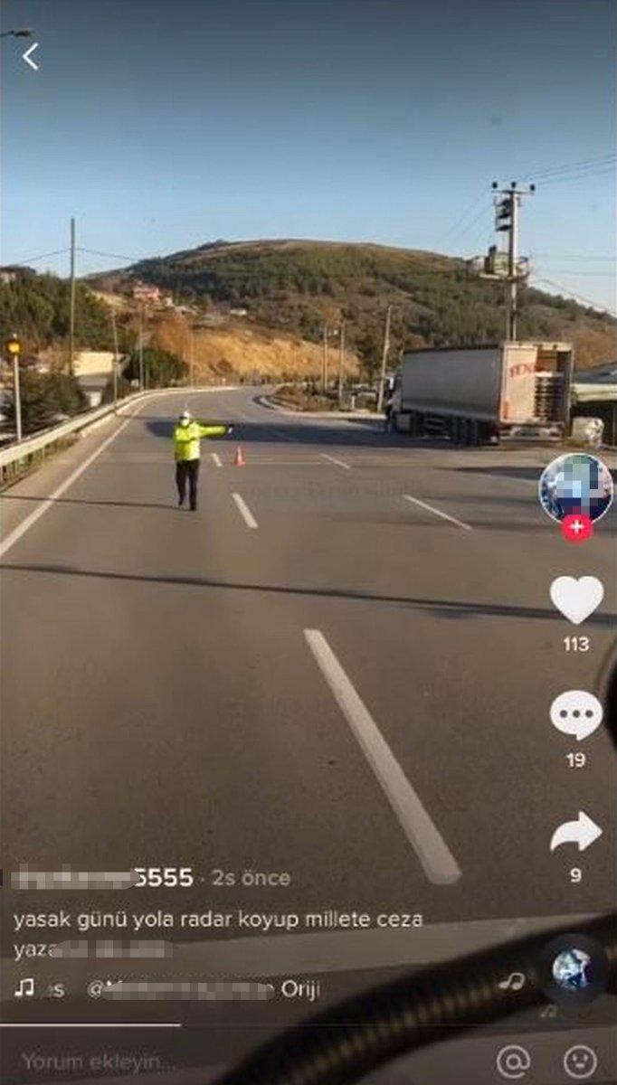 Samsun'da denetime takılıp polislere küfreden sürücüye hapis cezası