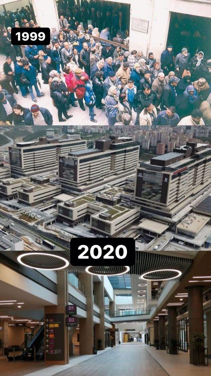 Hastanelerin 20yearschallange'ı