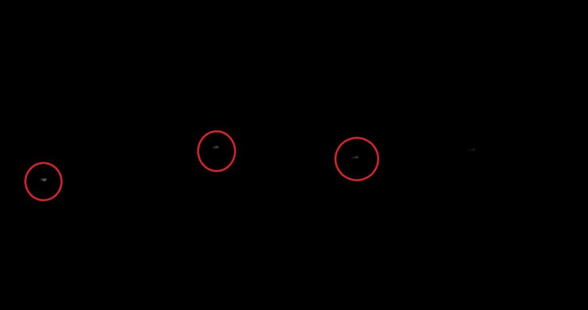 Gökyüzündeki esrarengiz ışıklar merak konusu oldu