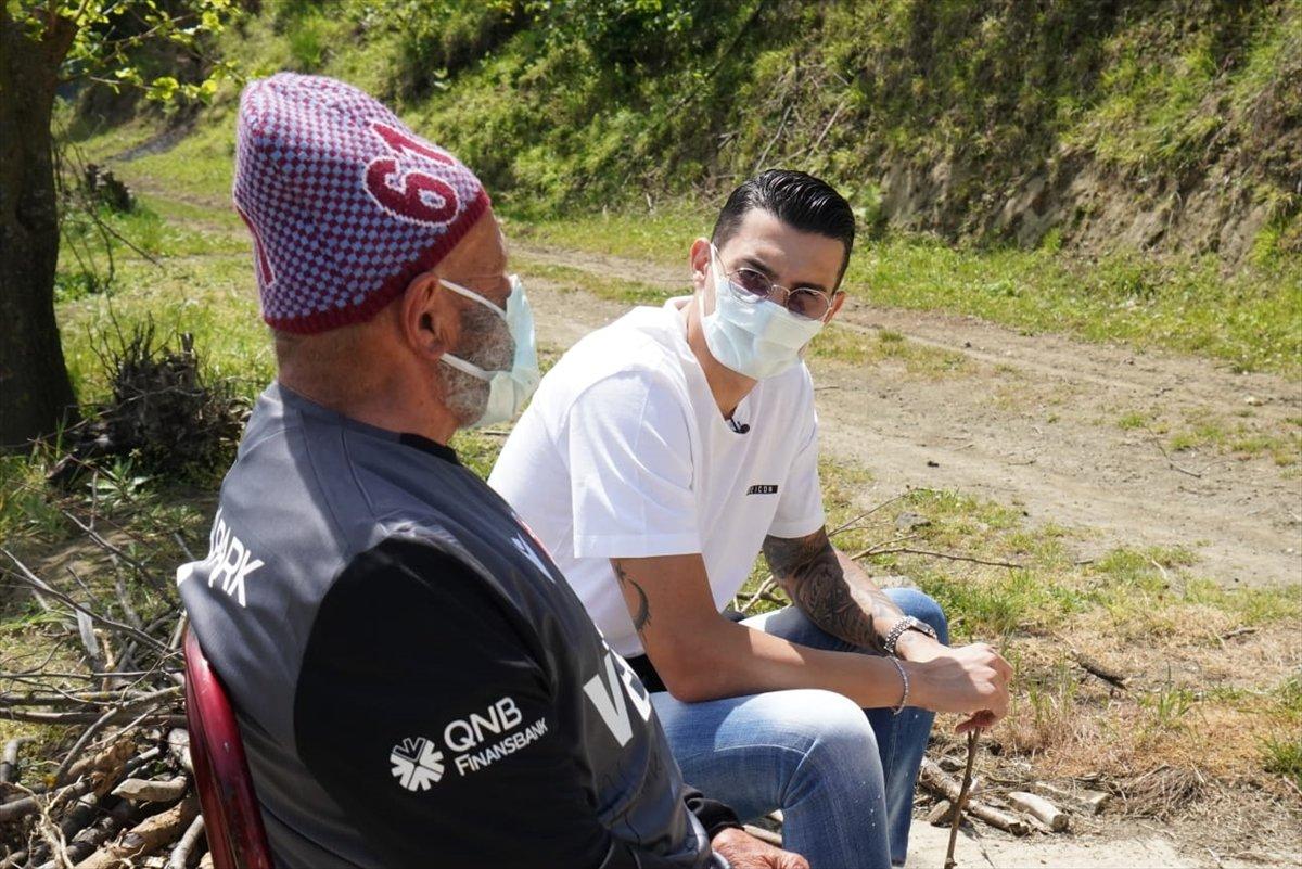 Uğurcan'dan Ahmet Dede'ye sürpriz ziyaret