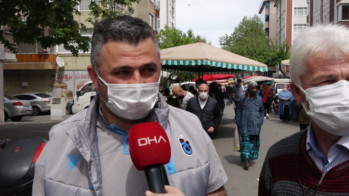 Trabzon'da semt pazarları doldu