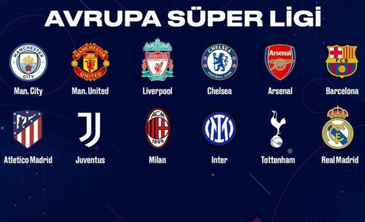 UEFA'dan Avrupa Süper Ligi projesine katılan kulüplere yaptırımlar