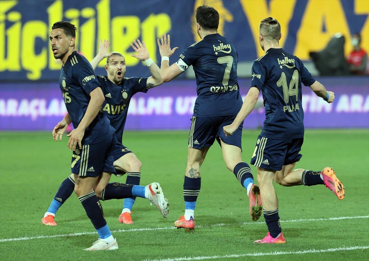 Fenerbahçe, Ankaragücü'nü son dakika golüyle yendi