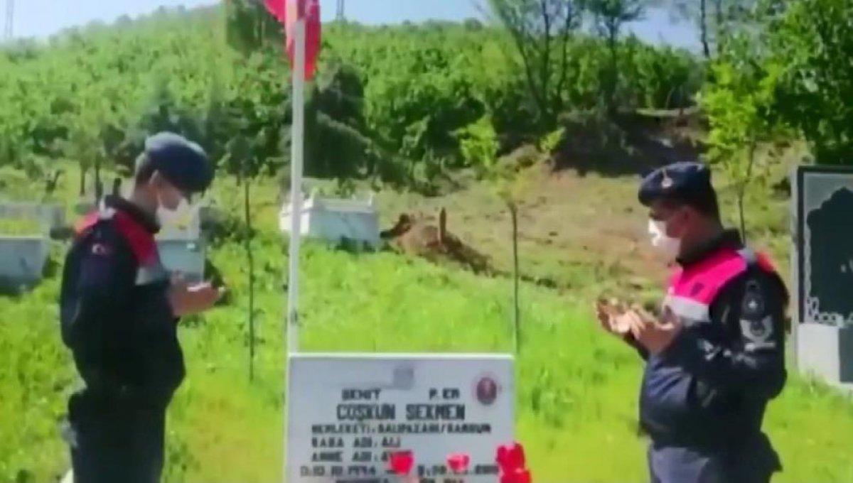 Samsun'da şehit çocuğuna doğum günü sürprizi