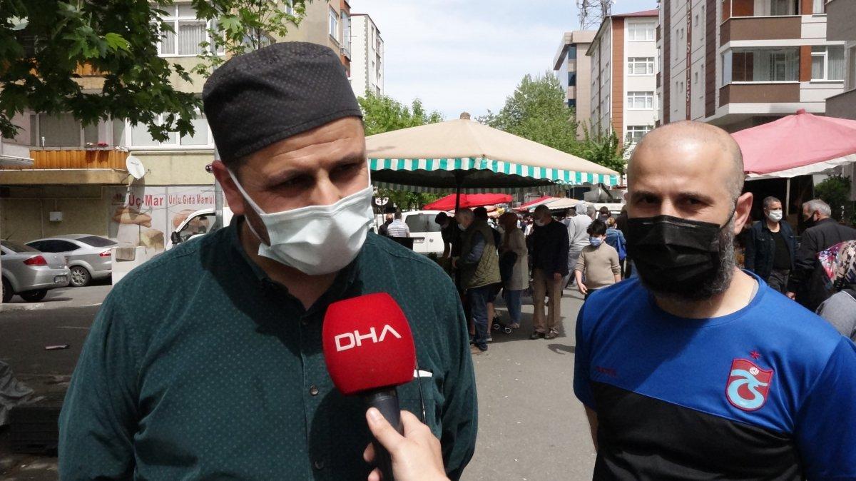 Trabzon'da semt pazarları doldu