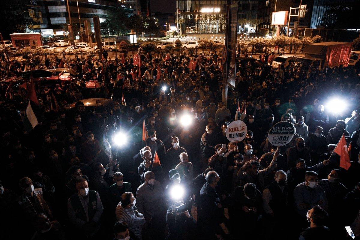 İHH'dan Kudüs'e destek gösterisi