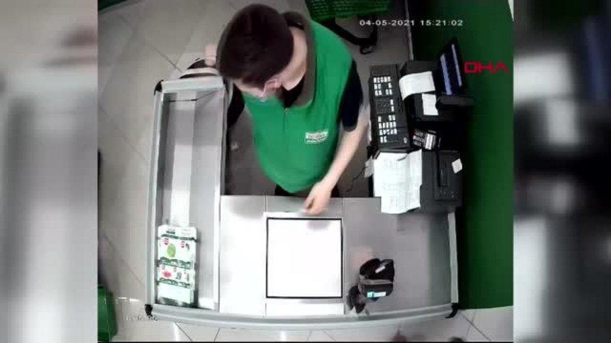 Kağıthane'de markette dehşet: Reyonu beğenmeyince mağaza sorumlusunu darbetti