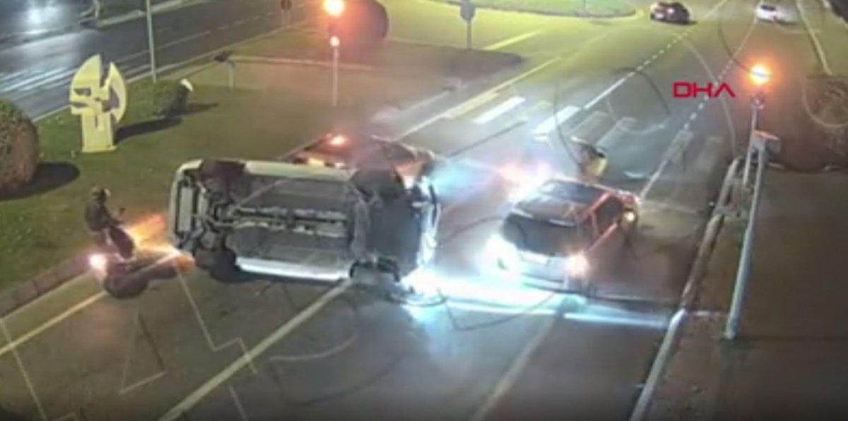 Emniyet, trafik kazalarının görüntülerini paylaştı