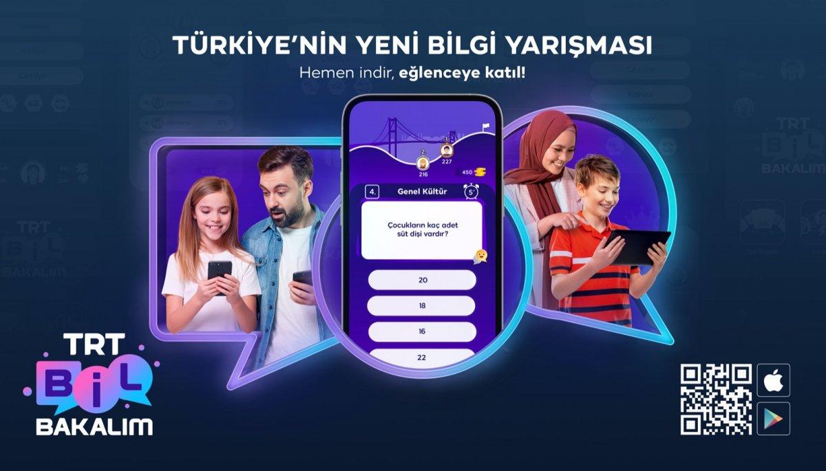 Türkiye’nin Yeni Bilgi Yarışması  “TRT Bil Bakalım” Zirveye Yerleşti