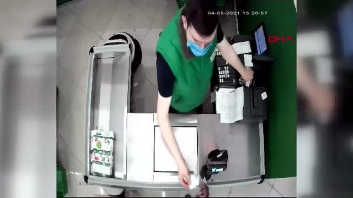 Kağıthane'de markette dehşet: Reyonu beğenmeyince mağaza sorumlusunu darbetti