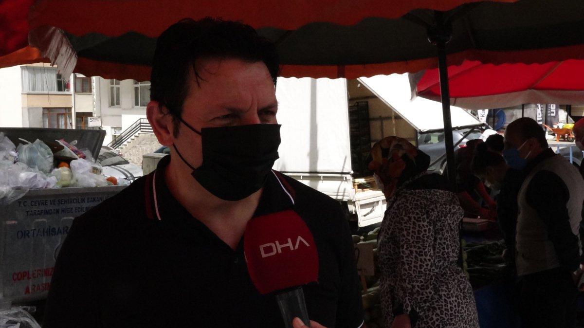 Trabzon'da semt pazarları doldu