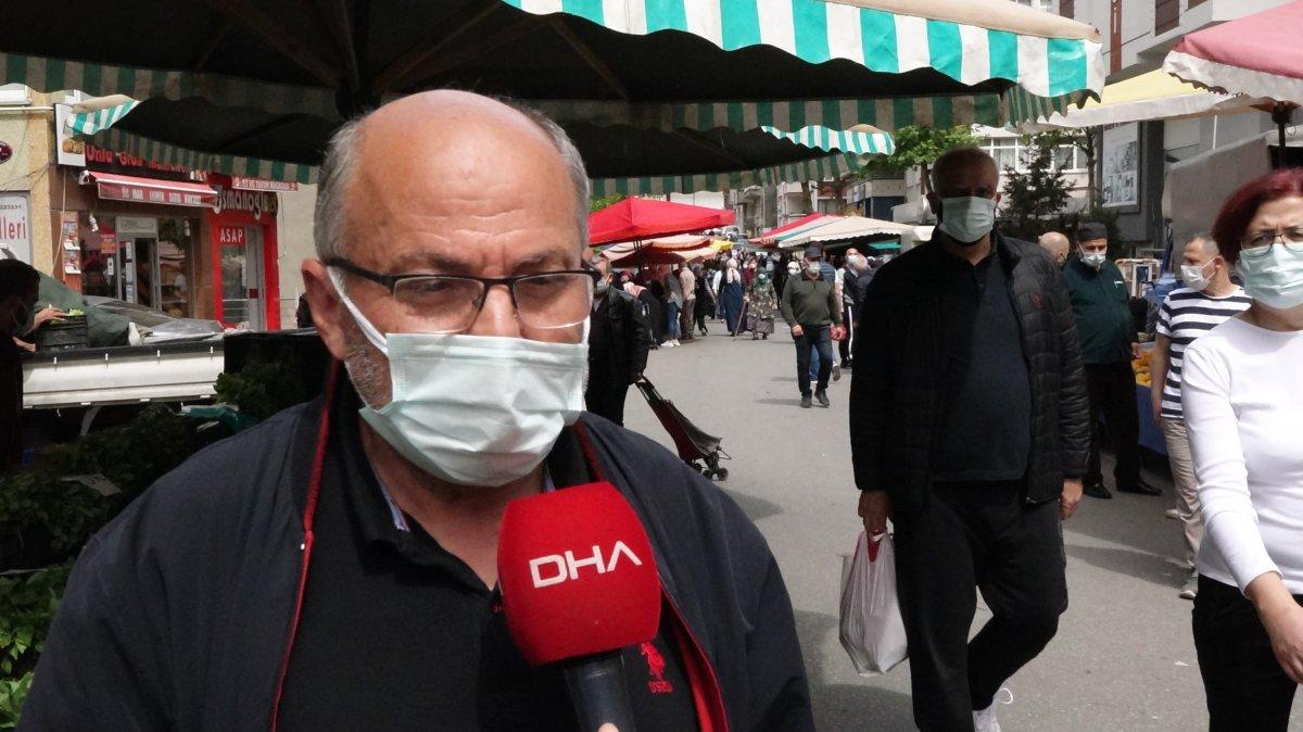 Trabzon'da semt pazarları doldu