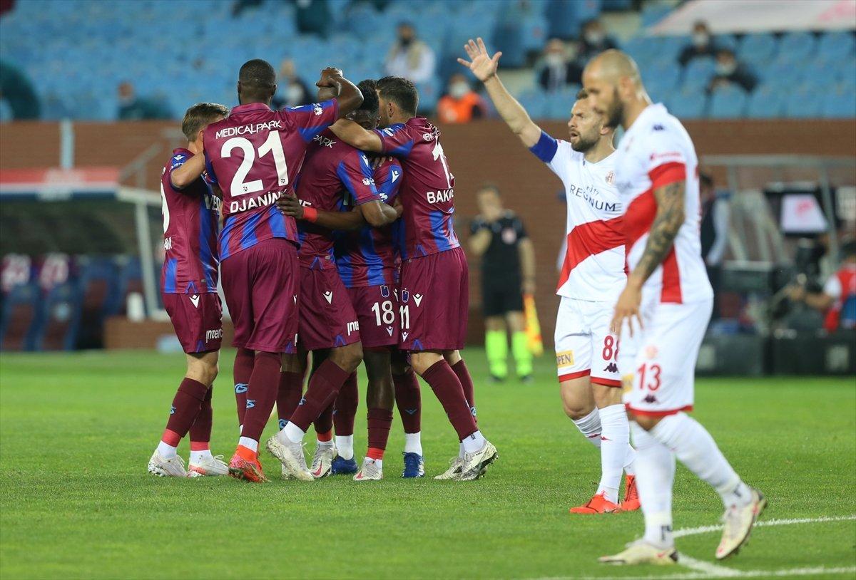 Trabzonspor evinde Antalyaspor'u yendi