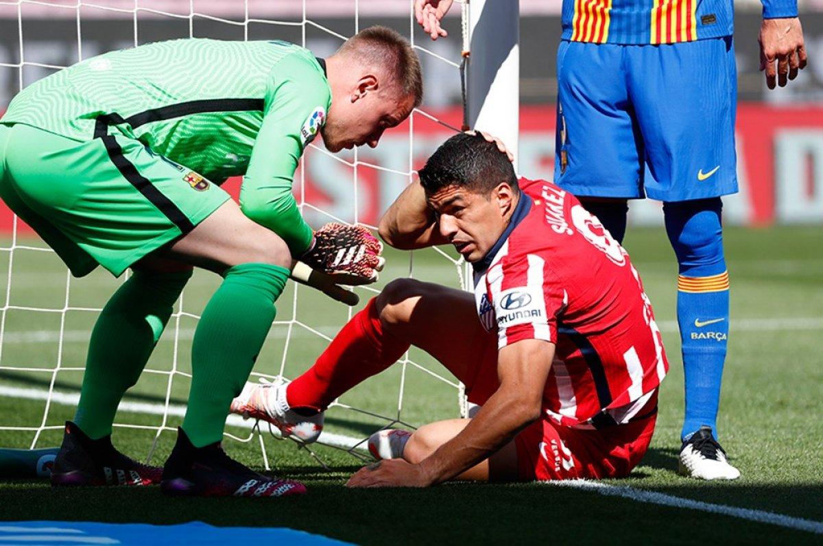 Pique'den Suarez'e: Hadi şişko bizimle uğraşma