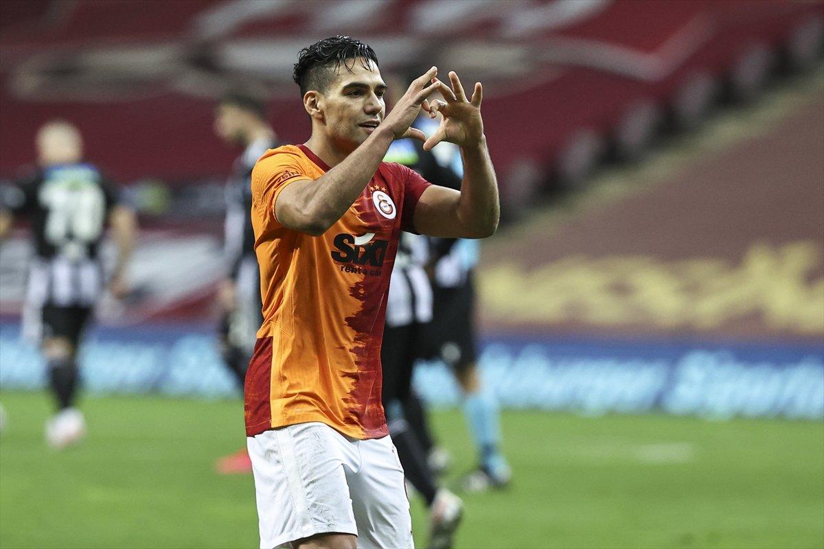 Falcao, Avrupa'daki 250. golünü Beşiktaş'a attı