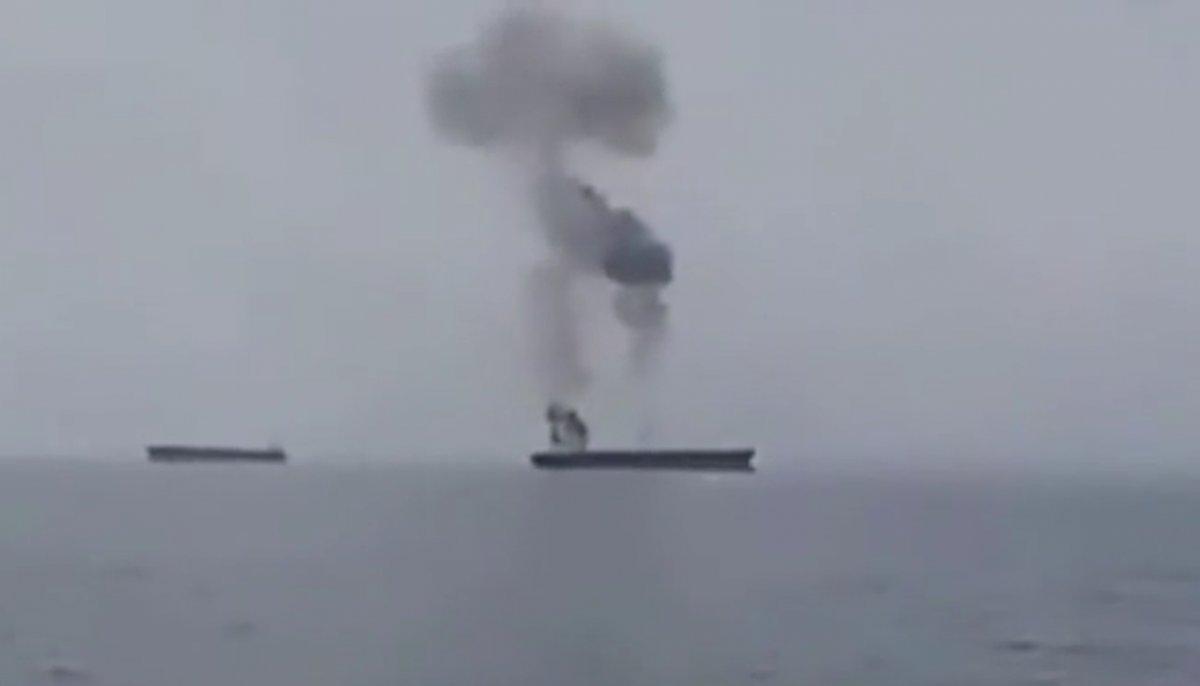 Suriye’de petrol tankerinde yangın çıktı