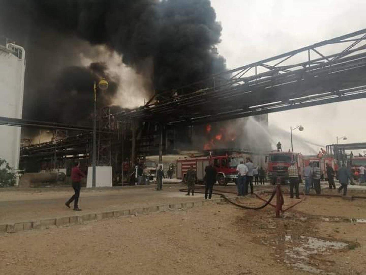Suriye’de petrol rafinerisinde patlama