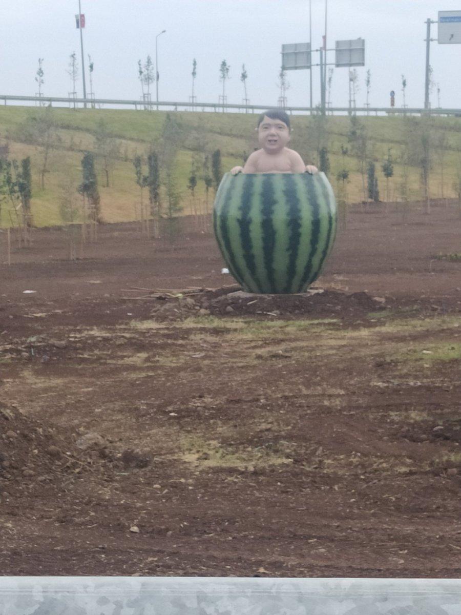 Diyarbakır karpuz heykeli