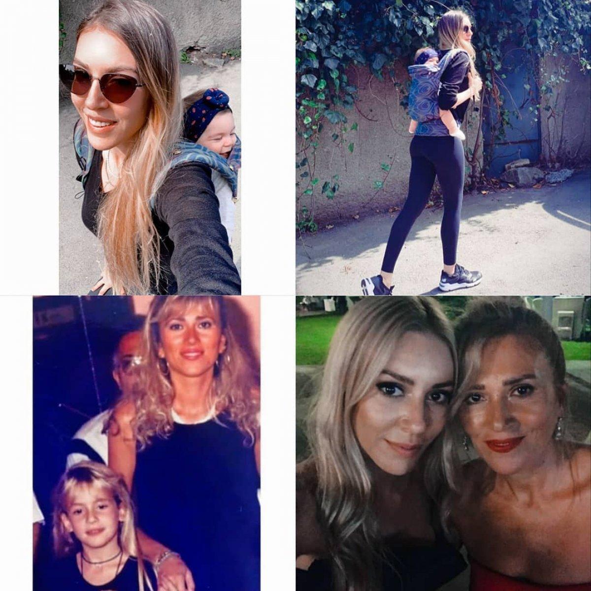 Sinem Kobal, Anneler Günü'nü hamilelik pozuyla kutladı