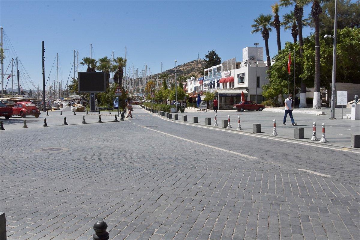 Antalya ve Muğla'da tam kapanma sessizliği sürüyor