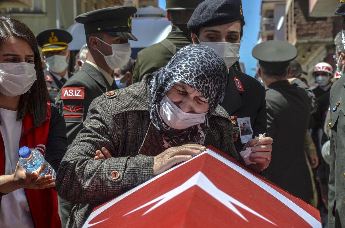 Şehit Piyade Uzman Çavuş Murat Nar'a veda