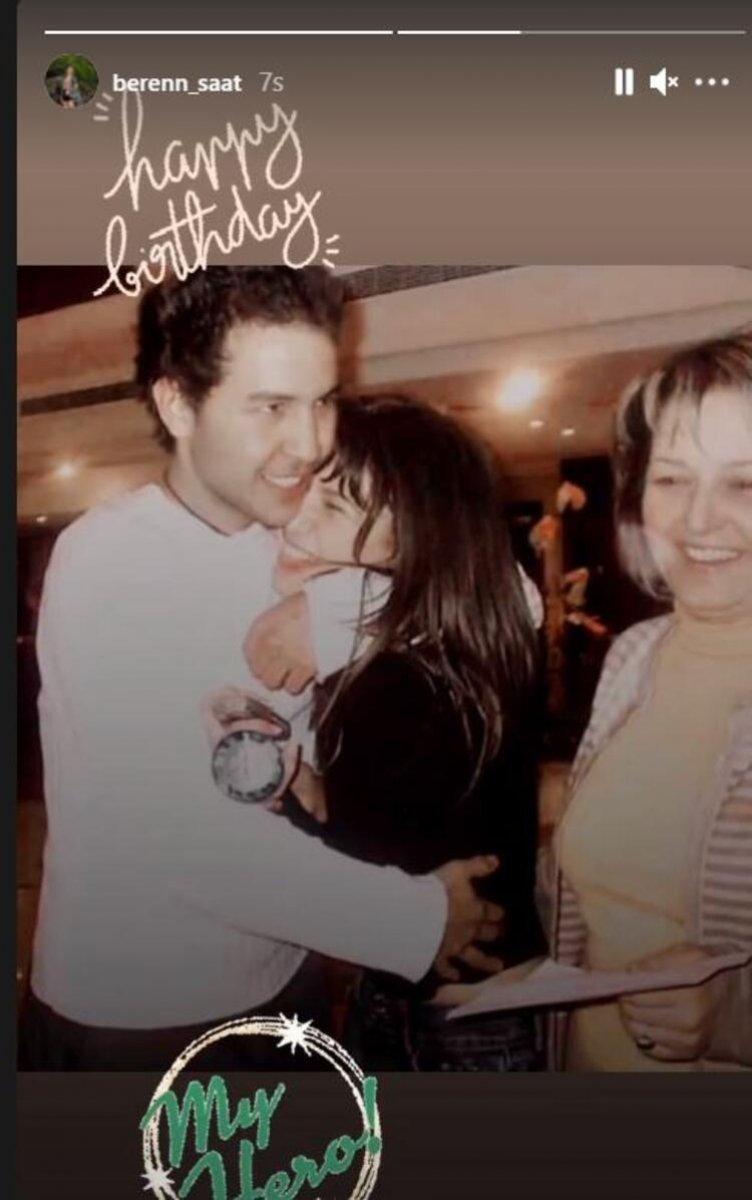 Beren Saat, eski sevgilisi bu yıl da unutmadı